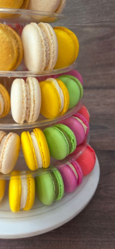 60th Birthday Macaron Tower