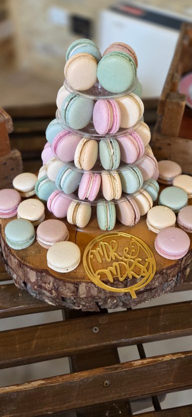 Pastel Macaron Tower